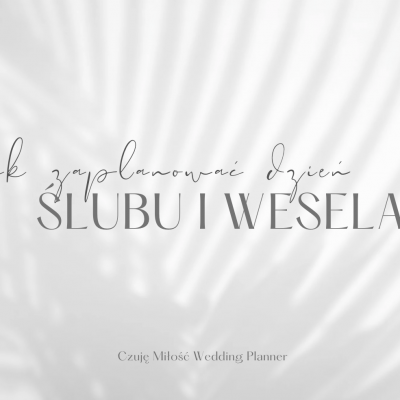 Szkolenie - Jak zaplanować dzień ślubu i wesela?